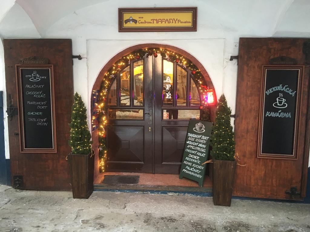 Centrum Tiffany Pension Domažlice Extérieur photo