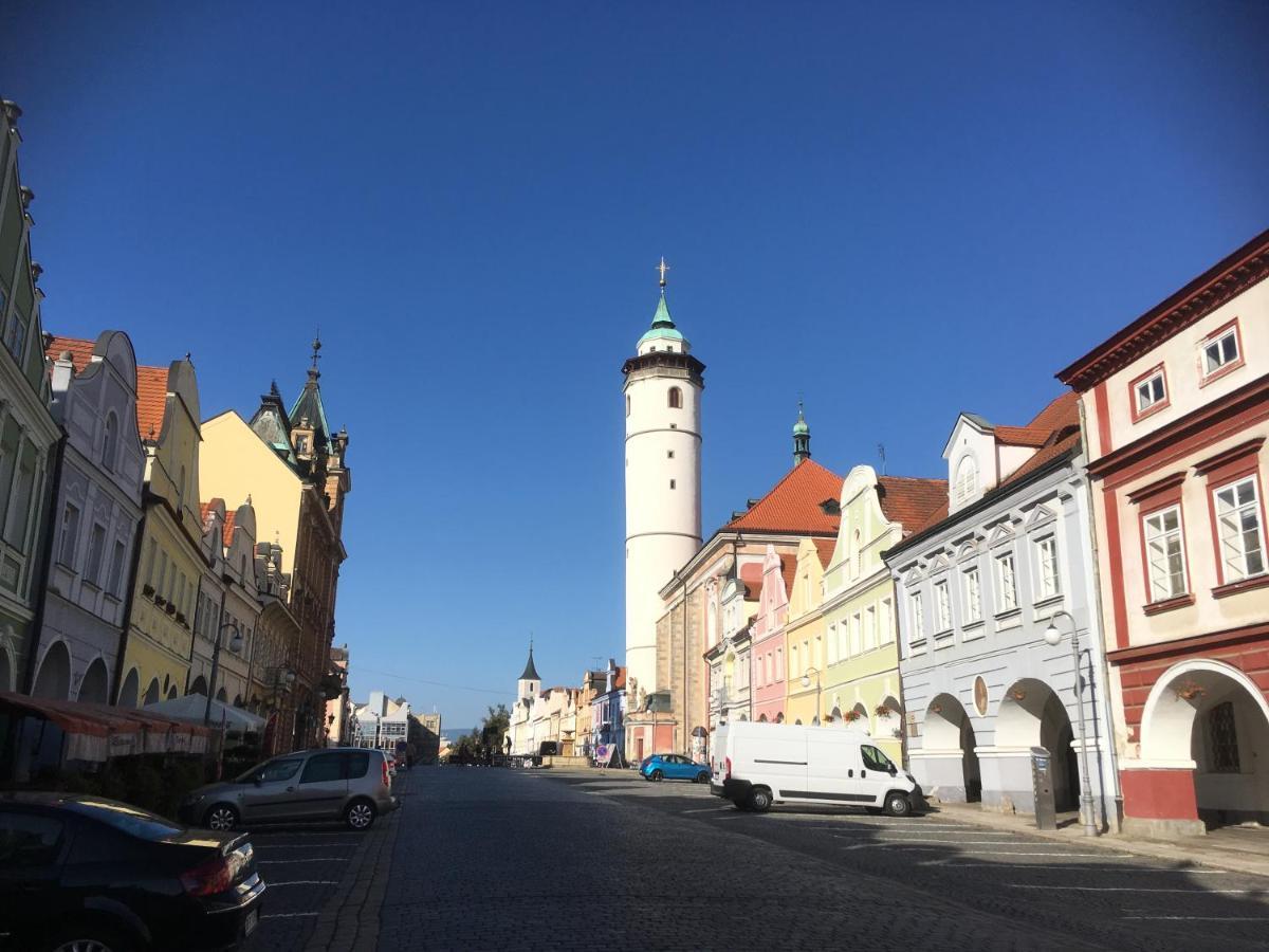 Centrum Tiffany Pension Domažlice Extérieur photo